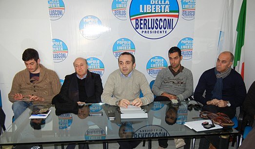 Brindisi, esponenti dell'opposizione in conferenza stampa (foto di repertorio)
