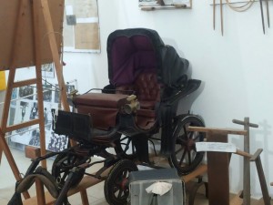 Una mini-carrozza per i pargoli delle famiglie borghesi agli inizi del secolo scorso