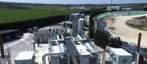 L'impianto a biogas lungo la  provinciale per San Vito (repertorio)
