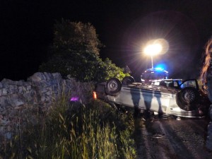 Una foto dell'incidente tratta da Cronache e cronachette di Ceglie Messapica www.stefanomenga.blogspot.it