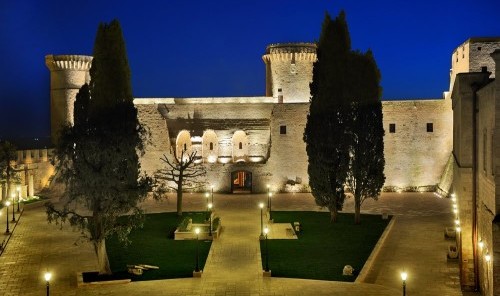 Castello di Oria - Panoramica interna
