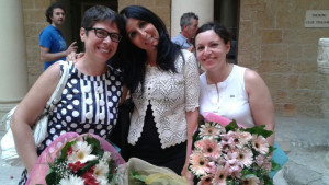 Da sinistra: Carmela Lopalco, Maria Passaro, Paola Andriulo
