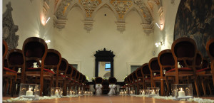 La sala del Camino, nel castello Imperiali di Francavilla Fontana