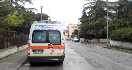 118 ambulanza oria