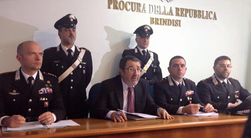 nferenza stampa procura carabinieri