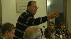 Giuseppe Cavallo durante il suo intervento 