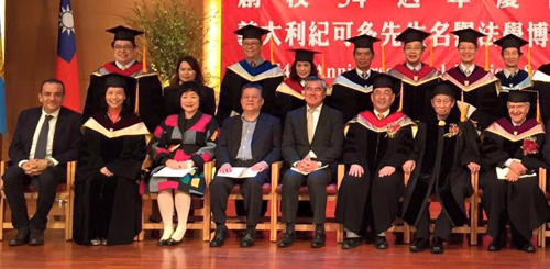 taiwan taipei laurea honoris causa cicchitto