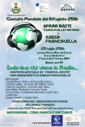 GMdR 2016 Sprar Baiti con Radio Francavilla - Locandina
