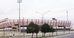 Lo stadio "Iacovone" di Taranto
