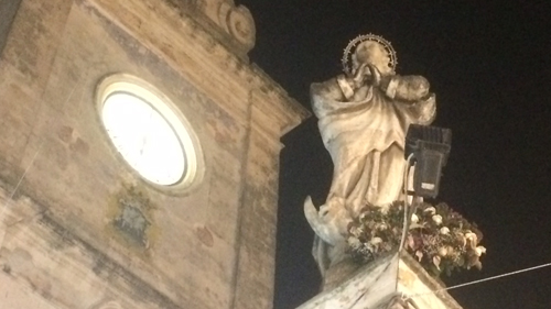 Immacolata statua piazza umberto I francavilla