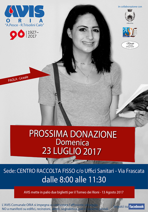 06-AVIS_Comunale_ORIA-Manifesto_Donazione-23lug17
