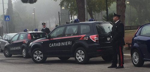 carabinieri controllo territorio posto di blocco