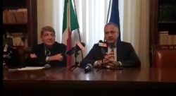 Il prefetto Valerio Valenti e il questore Maurizio Masciopinto