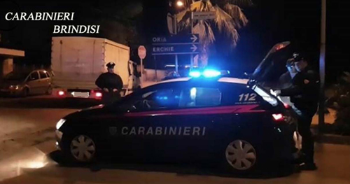 carabinieri notte