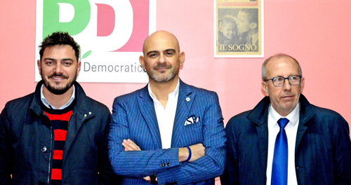 Da sinistra: Nicola Cavallo, Fabio Zecchino, Giovanni Carlucci