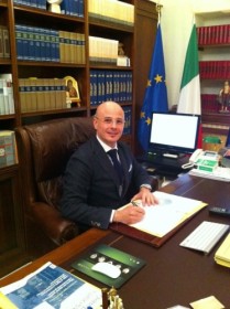 L'avvocato Giovanni Luca Aresta