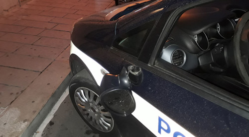 polizia locale francavilla auto danneggiata 6